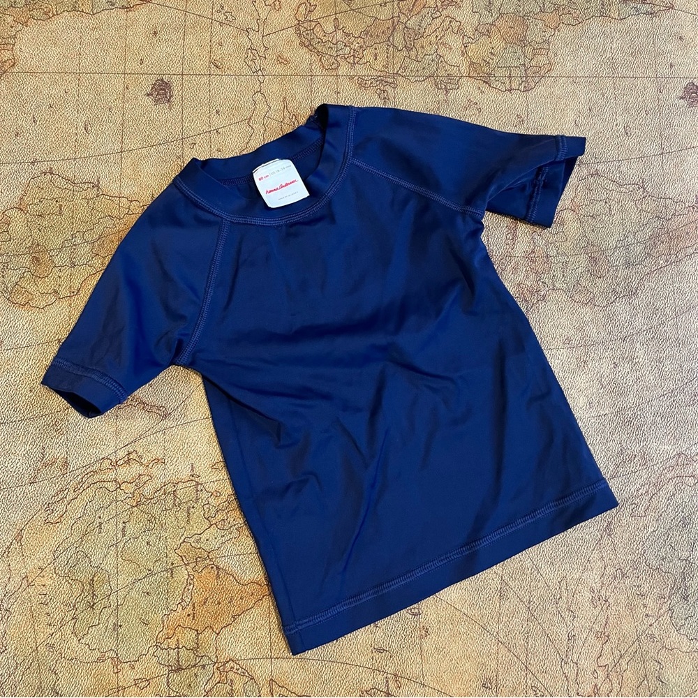 Hanna Andersson Navy Rash Guard 18-24 months